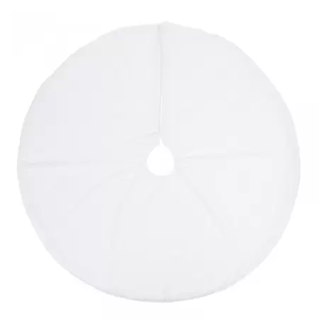 Kerstboomrok Ø120cm Wit