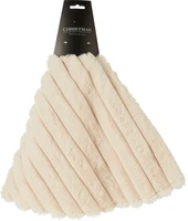 Kerstboomrok Kunstbont Ø90cm Gebroken Wit