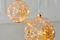 Kerstdecoratie met verlichting