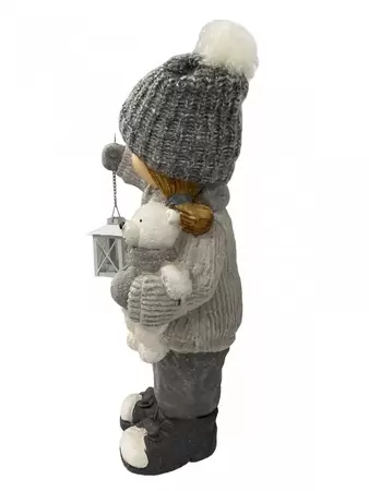 Beeld Meisje met Lantaarn 52cm