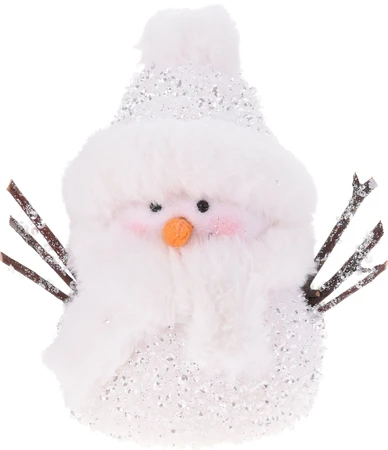 Kerstfiguur Sneeuwpop 20cm Assorti 1st