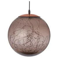 Kersthanger Lichtbol 300 LED Smokey Ø35cm