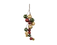 Kersthanger Trosmix Plastic Multicolor 45cm