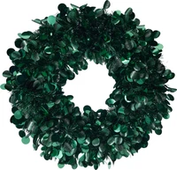 Kerstkrans Lametta Ø46cm Groen