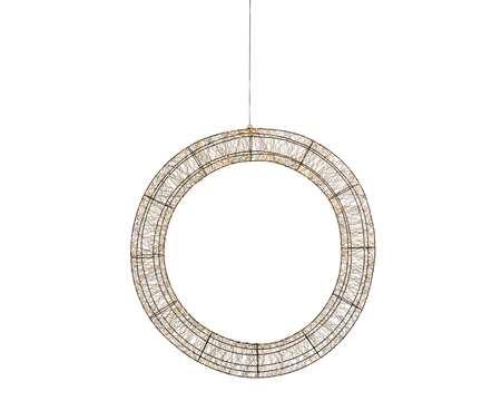 Kerstkrans Metaal 1800 LED Ø116cm