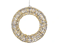 Lumineo Kerstkrans Metaal 500 LED Ø38cm