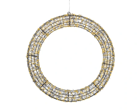 Kerstkrans Metaal 720 LED Ø58cm