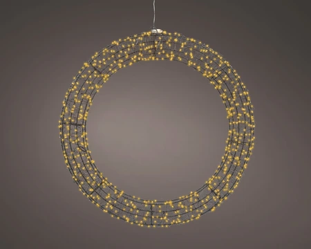 Kerstkrans Metaal 720 LED Ø58cm