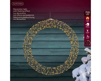 Kerstkrans Metaal 720 LED Ø58cm