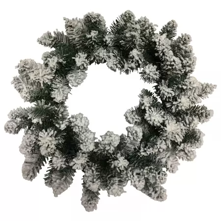 Kerstkrans Besneeuwd Ø45cm