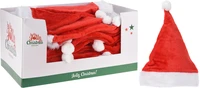 Kerstmuts Rood en Wit 40cm 1st