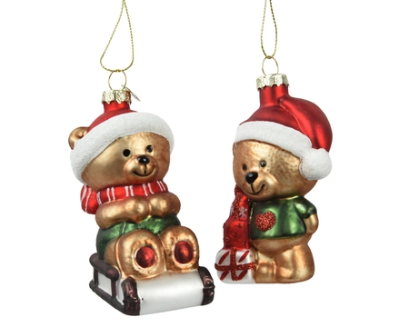 Kerstornament Beer Glas Assorti 1st