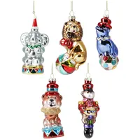 Kerstornament Circusdier 11cm Assorti 1st
