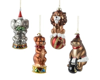 Kerstornament Circusdier Assorti 1st