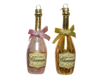 Kerstornament Fancy Champagne Assorti 1st