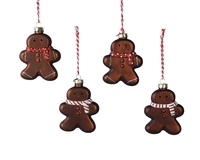 Kerstornament Gingerbread Poppetje Assorti 1st