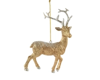 Kerstornament Hert Goud 14cm