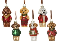 Kerstornament Hond 10,9cm Assorti 1st