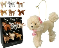 Kerstornament Hond 9cm Assorti 1st