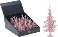 Kerstornament Kerstboom Roze 1st