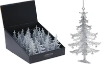 Kerstornament Kerstboom Zilver 1st