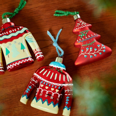 Kerstornament Kersttrui Assorti 1st