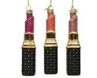 Kerstornament Lipstick Assorti 1st