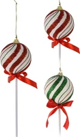 Kerstornament Lolly 24cm Assorti 1st