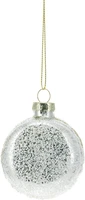 Kerstornament Macaron Glitter Assorti 1st