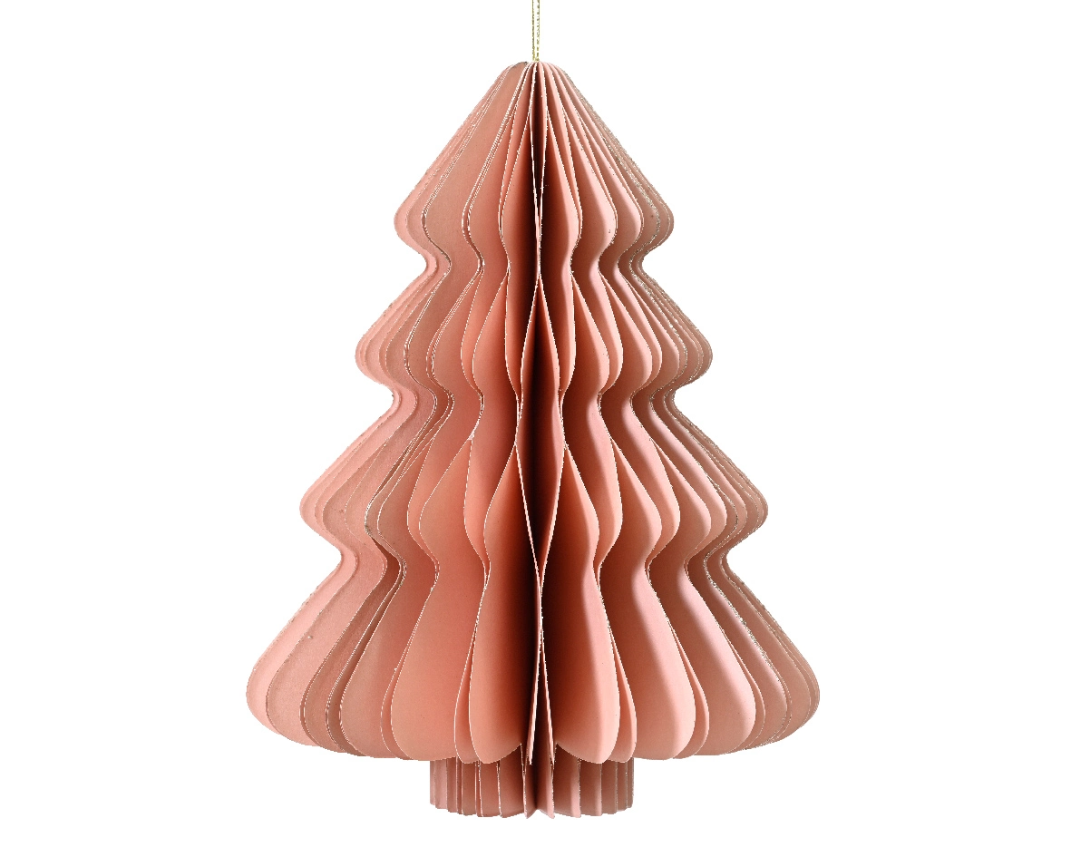 Roze mini kerstboom met jute voet | 90 cm | It's all about Christmas