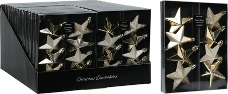 Kerstornament Sterren Starlight 8st