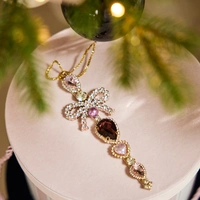 Kerstornament Strass & Parel 15cm Assorti 1st