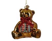 Kerstornament Teddybeer 1st