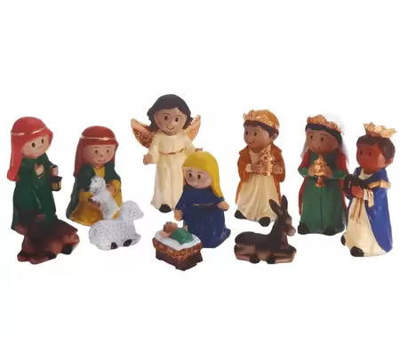 Kerststalfiguren 11-delig 7cm