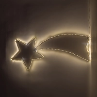 Kerstster met Verlichting Vallende Ster 180 LED 67cm