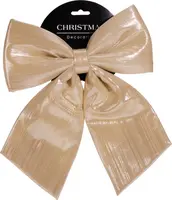 Kerststrik Goud 28cm 1st