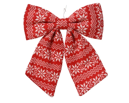 Kerststrik Ø20cm Rood 1st