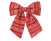 Kerststrik Ø20cm Rood 1st