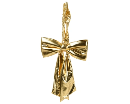 Kerststrik Stoel Goud 55cm