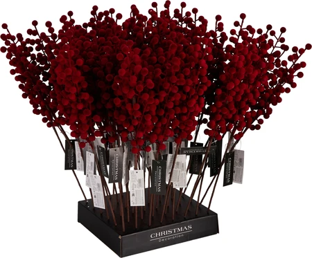 Kersttak Bessen Bordeaux 60cm