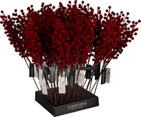 Kersttak Bessen Bordeaux 60cm
