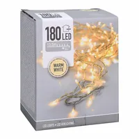 Kerstverlichting 180 LED 13,5m WW Trnsp