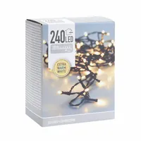 Kerstverlichting 240 LED 18m Groen Snoer EWW