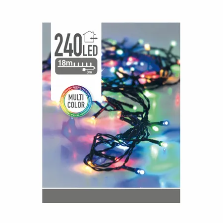 Kerstverlichting 240 LED 18m Multicolor