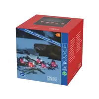 Kerstverlichting 5 Goudvinken Acryl 40 LED