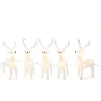 Kerstverlichting 5 Rendieren Acryl 40 LED