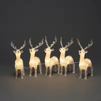 Kerstverlichting 5 Rendieren Acryl 40 LED