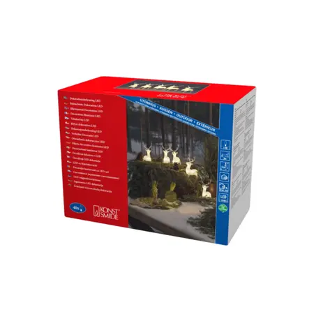 Kerstverlichting 5 Rendieren Acryl 40 LED