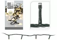 Kerstlampjes 80 LED 6m Groen Snoer