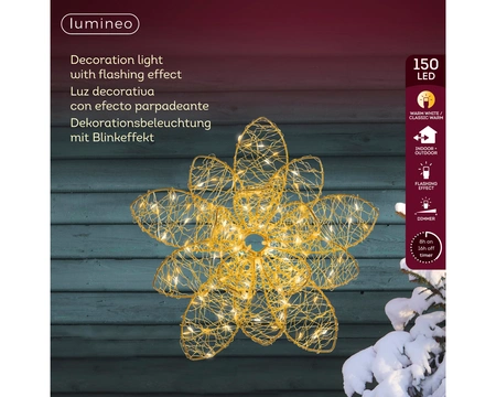 Kerstverlichting Bloem 150 LED Ø28cm
